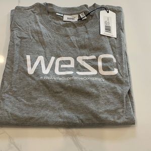 WESC T-shirt gray men’s - new with tags XL